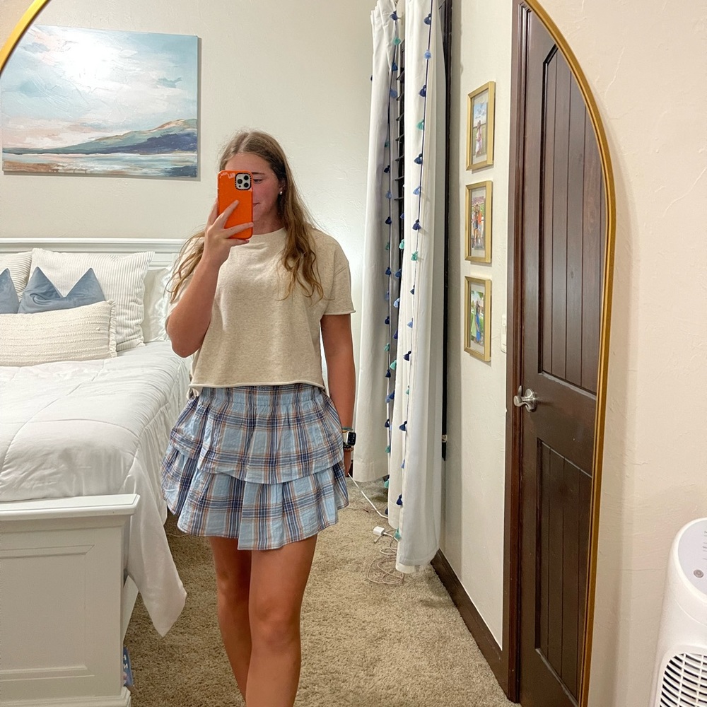 Aerie Plaid Skirt